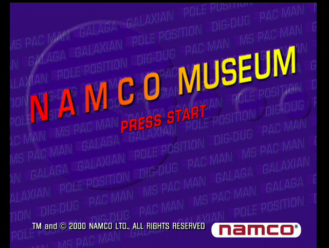 Namco Museum screenshot 3 for Sega Dreamcast